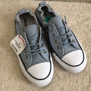 Blue converse new with tags